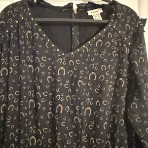 Ariat horseshoe dress sz xxl